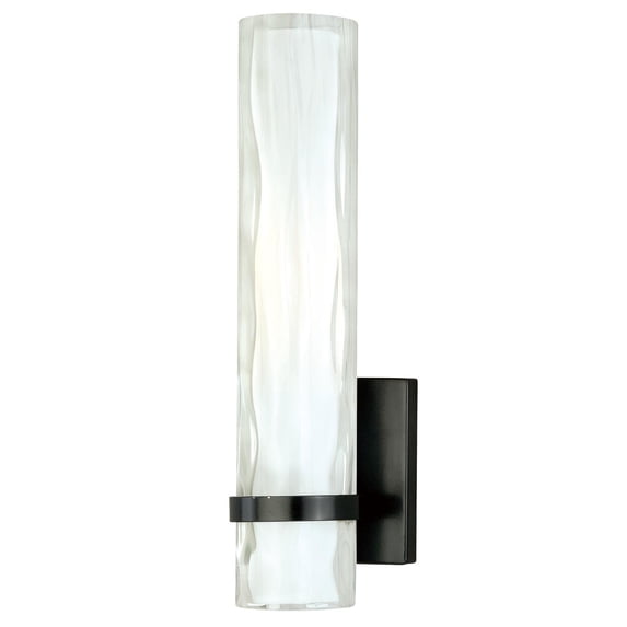 Homestock Gothic Grace 1 Light Bronze Bathroom Wall Fixture