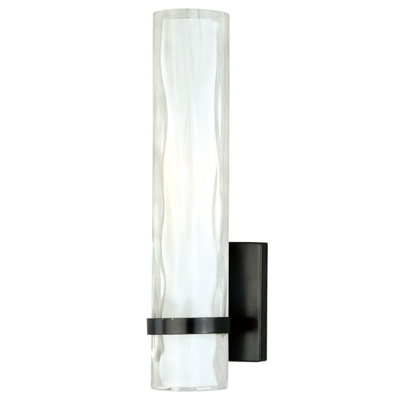 Homestock Gothic Grace 1 Light Bronze Bathroom Wall Fixture