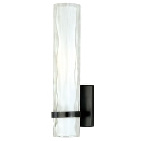 Homestock Gothic Grace 1 Light Bronze Bathroom Wall Fixture