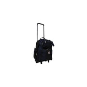 Rolling Backpack Carry On - 22 Inch Travel Backpack with Wheels - Durable Rolling Luggage Bag