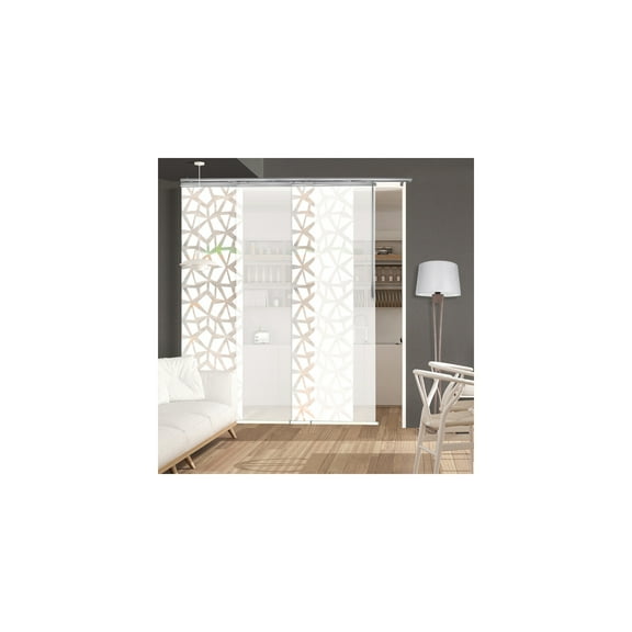 Room Divider PanelsAdjustable Track SystemSteel Wall MountPrivacy Screen48-88 Inch Width