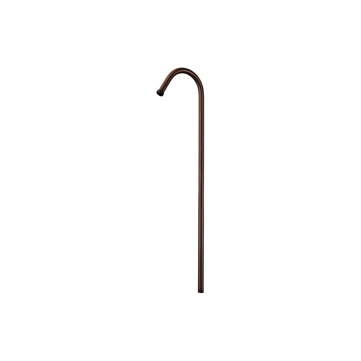 62 Inch Shower Riser - Brass Tubing, 5-1/2 Inch Reach, Compatible with ...