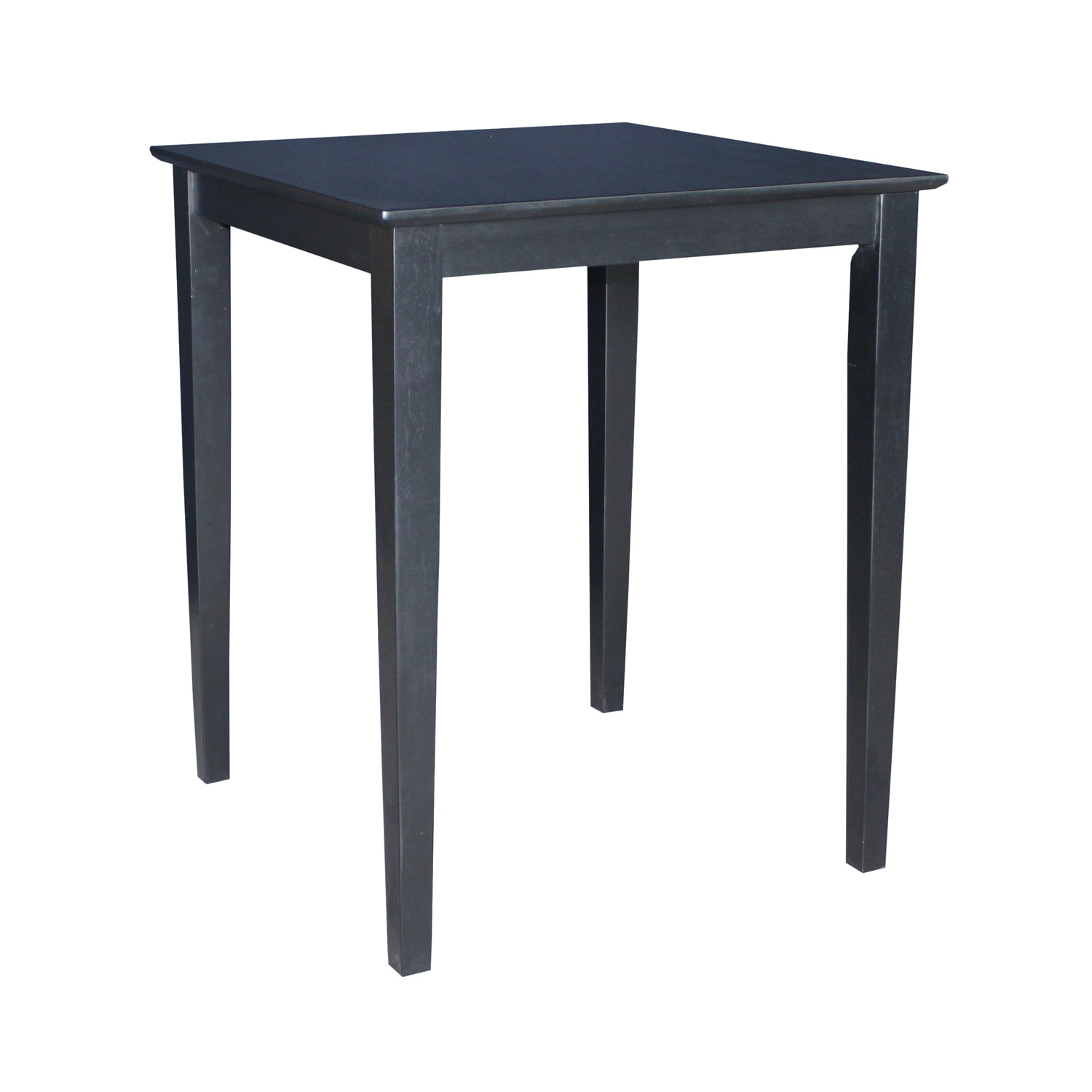 Solid Wood Dining Table - 30x30 Inch Square Table with Sturdy Legs ...