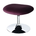 thumbnail image 1 of Curved Accent Chair Set of 2 with Ottoman - Purple Living Room Seating, 32"D x 32"W x 48.5"H, 1 of 3