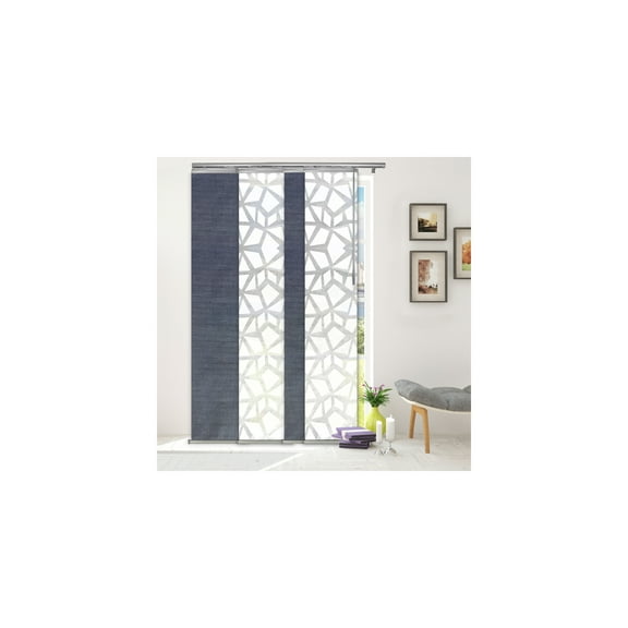 Adjustable Room Divider Panels - Steel Wall Partition Screen 48-88" Wide, 88" Tall