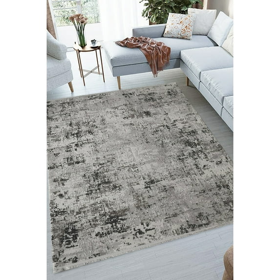 Modern Decorative Area Rug - Living Room, Bedroom, Home Accent - Durable Acrylic Floor Covering
