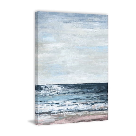 Ocean Waves Canvas Wall Art - Large Home Decor Painting Print - Modern Framed Picture 40x60