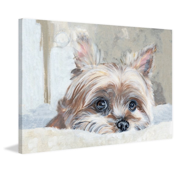 Couch Painting Canvas Print - Old World Opulence Wall Art - Large Canvas Prints for Living Room Decor