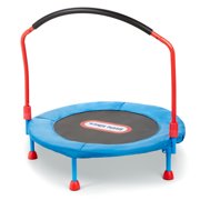 3ft Trampoline for Kids - Indoor Outdoor Bounce Fun - Safe Jumping Pad & Handle