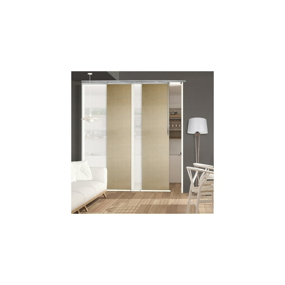 Renaissance Revival Room Divider PanelsAdjustable Width 48-88"4 Panel BlindsDecorative Screen