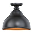thumbnail image 1 of Barn Dome Ceiling Light - Bronze Gold Flush Mount Outdoor Light Fixture, 1 of 3