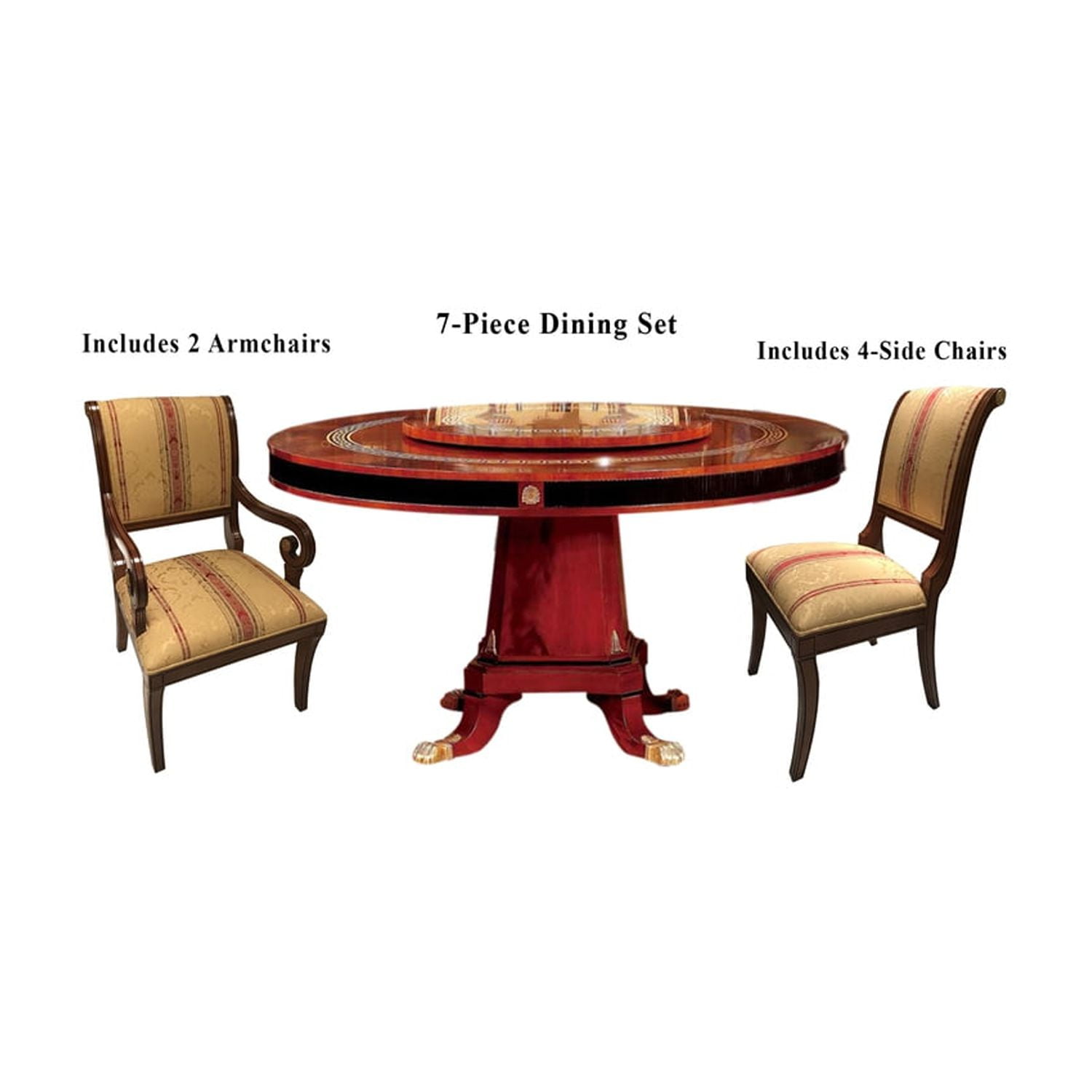 Homestock Renaissance Rhapsody E10 1.5M Round Dining Set