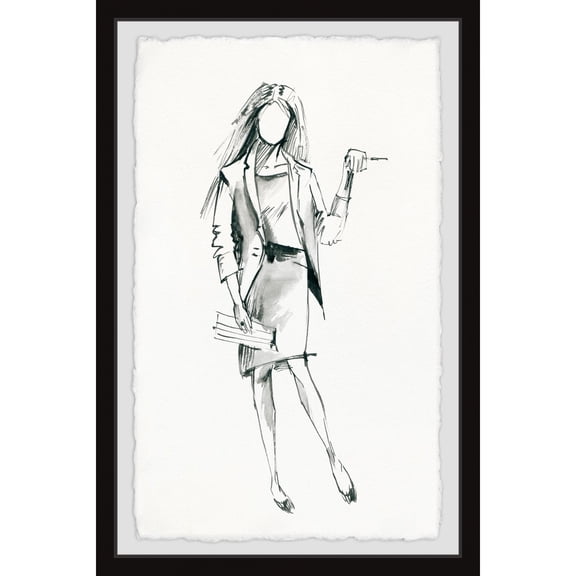 Modern Wall Art Print - Abstract Home Decor, Office Painting, Contemporary Framed Art, 30x20