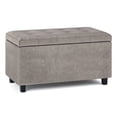 thumbnail image 1 of Homestock Retro Relaxation  34 Inch Wide Rectangle Storage Ottoman, 1 of 51