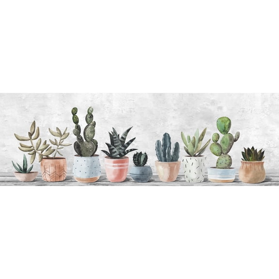 Modern Canvas Wall Art Print - Handmade Painting Decor, 30" x 10" - Unique Home Decor for Living Room, Bedroom