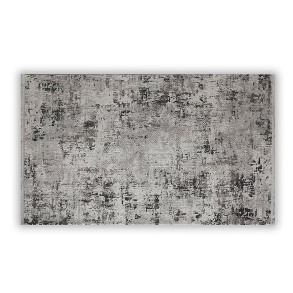 Rustic Area Rug - Decorative Living Room Rug - Modern Home Accent - Durable Floor Covering