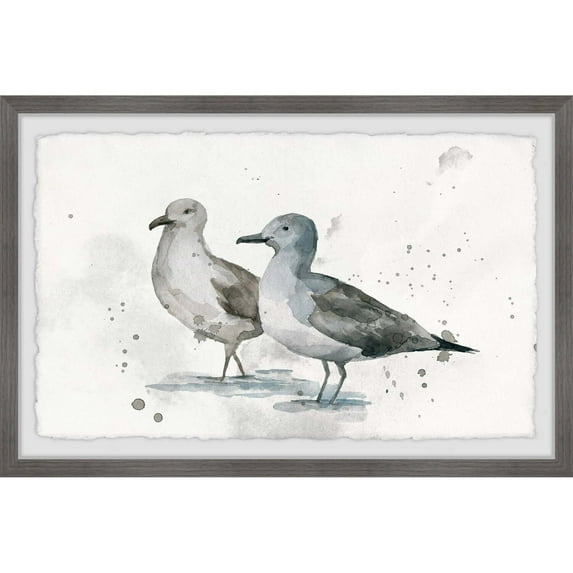 Wall Art Print - Framed Canvas Painting for Living Room Decor - 12" x 8"