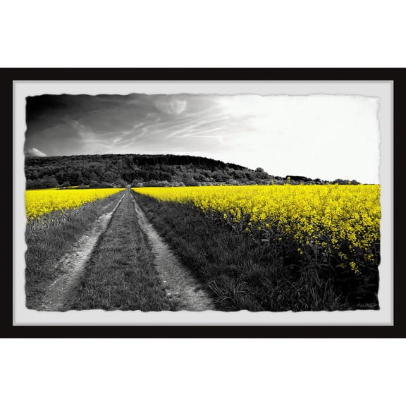 Large Canvas Wall Art - Bridge Beyond Reach Painting Print - Modern Home Decor - Framed Canvas Art - 45" x 30"