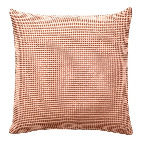 Soft Decorative Throw Pillow - Feather Insert, Pink Accent Pillow, Living Room Bedding