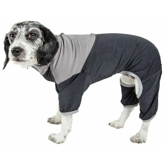Dog Workout Clothes - Reflective Yoga Apparel for Active Dogs - 4-Way Stretch & Quick Dry