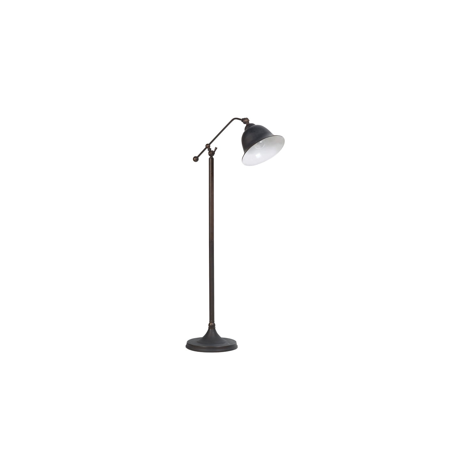 Homestock Southwestern Style Floor Lamp, Home Decor, Effortless Style, Versatile, Fit For Living Room, Office Or Bed Room, 26.5 In. D X 26.5 In. W X 60 In. H, Dark Bronze