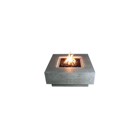 Homestock Suburban Soiree Fire Table - Light Grey - Natural Gas