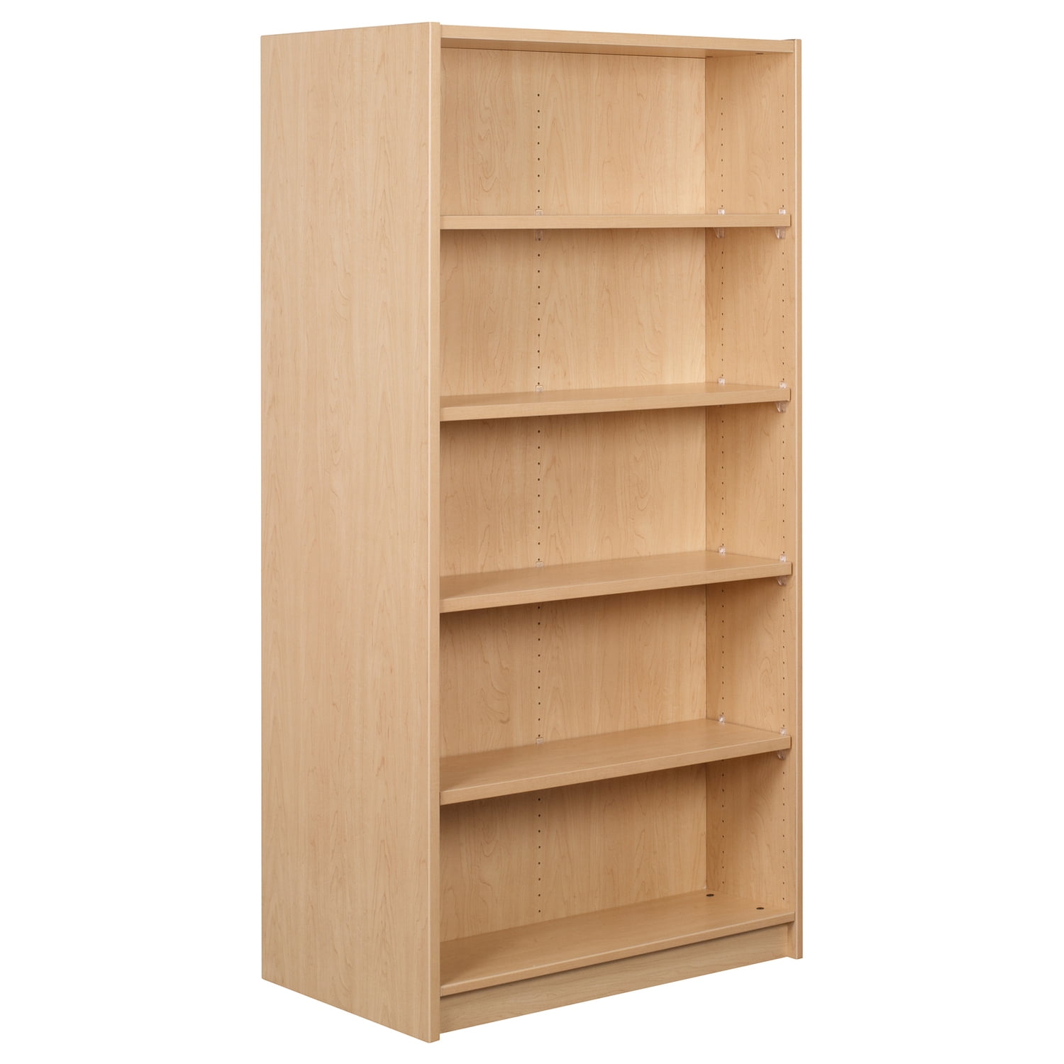 Coastal Charm Bookshelf - 74" Tall Double Sided Shelving Unit - 10
