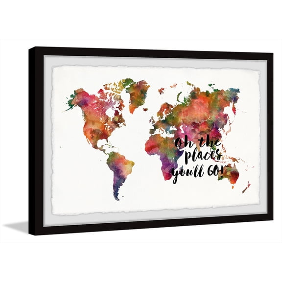Timeless Trends Framed Painting Print - 24x36 Inch Wall Decor - Abstract Art, Modern Home Decor