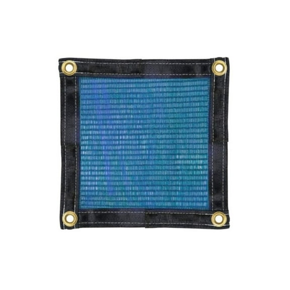 Shade Cloth 12x50ft - 3 Season Sun Shade Fabric, Blue Knitted Shade Protection for Patio, Garden