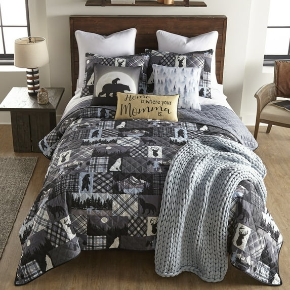 Homestock Tuscan Temptations Twin quilted bedding Set