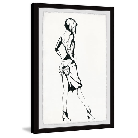 Vintage Visions Framed Painting Print - 12x8 Inch Wall Decor - Abstract Art, Modern Home Decor, Digital Print