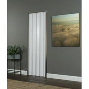 Homestyle Echo PVC Folding Door fits 36 x 80 White Ash