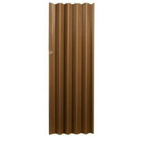 Homestyle HSECHO3280CH 36 x 80 in. Echo Folding Door, Chestnut