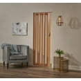 thumbnail image 1 of Homestyle Metro PVC Accordion Door fits 36" x 80" Beech color with Frosted Insert, 1 of 5