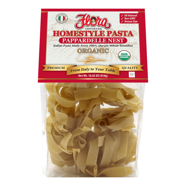 Real Pasta Homestyle Pappardelle Pasta Nest - Organic - 16.02 oz - Walmart ...