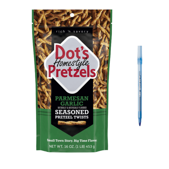Homestyle Pretzels Pretzel Twists, Parmesan Garlic 16 oz