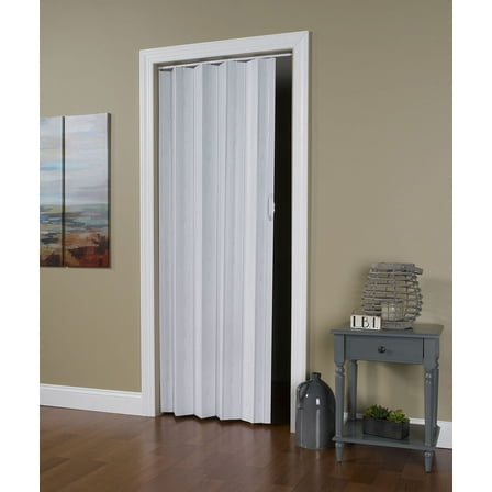 Homestyle Regent 36" x 80" PVC Folding Door White Mist