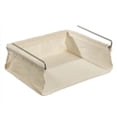 thumbnail image 1 of Homestyle Under Shelf Cotton Fabric Basket 12"wide x 10"deep, 1 of 9
