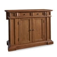 thumbnail image 1 of Homestyles Americana Wood Kitchen Island in Brown, 1 of 8