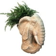 thumbnail image 1 of Homestyles Antique White Elephant Muggly Mascot Animal Statue Planter Pot, 1 of 4