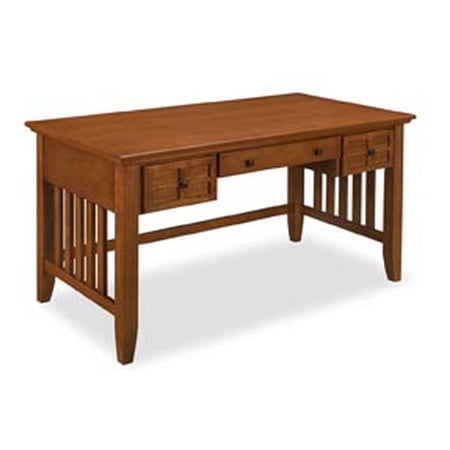 Homestyles Arts & Crafts Brown Executive Desk