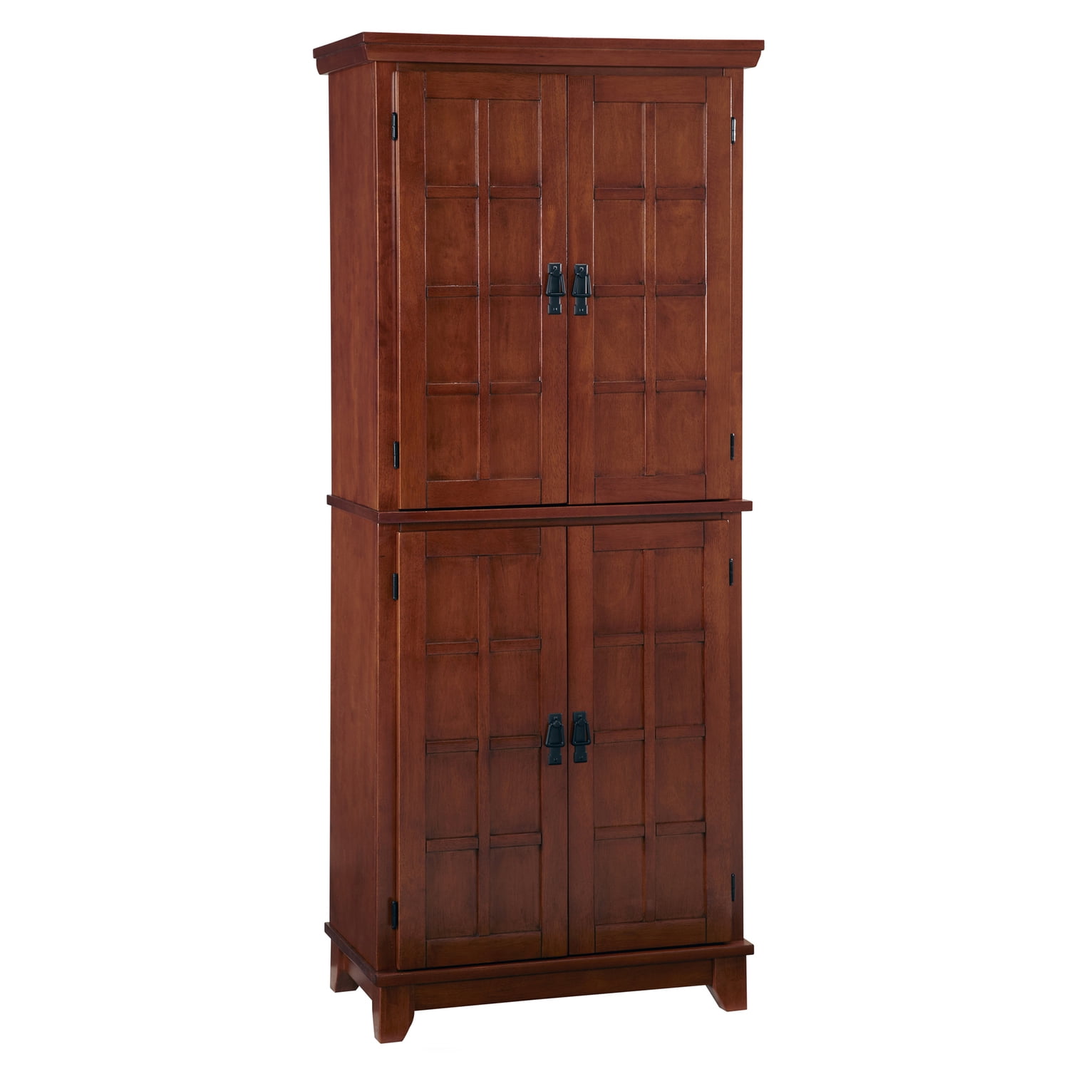 Cottage Oak Freestanding Pantry with Adjustable Shelving