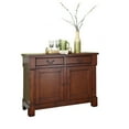 thumbnail image 1 of Homestyles Aspen Wood Buffet Table/Sideboard in Mahogany Brown, 1 of 6
