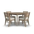 thumbnail image 1 of Homestyles Brentwood 5-Piece Mid-Century Wood Round Dining Set in Brown, 1 of 7