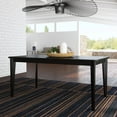 thumbnail image 1 of Homestyles Brentwood Rectangle Mid-Century Wood Dining Table in Black, 1 of 6