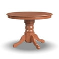 thumbnail image 1 of Homestyles Conway Traditional Wood Round Dining Table in Brown, 1 of 4