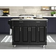 thumbnail image 1 of Homestyles Create-a-Cart Wood Kitchen Cart in Black, 1 of 11