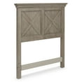 thumbnail image 1 of Homestyles Mountain Lodge Wood Twin Headboard in Gray, 1 of 4