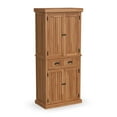 thumbnail image 1 of Homestyles Nantucket Wood Pantry in Brown, 1 of 9