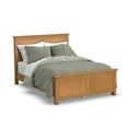 thumbnail image 1 of Homestyles Oak Park 66.5" Traditional Wood Queen Panel Bed in Brown, 1 of 9